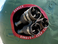 UH-34 exhaust detail Thunder over Michigan 07