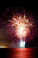 Fireworks aboard the USCGC Bristol Bay 2013