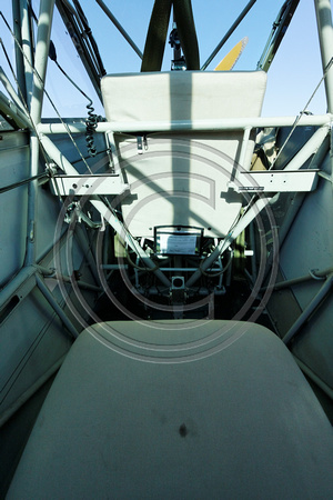 Stinson OY-1 Sentinel Rear Cockpit