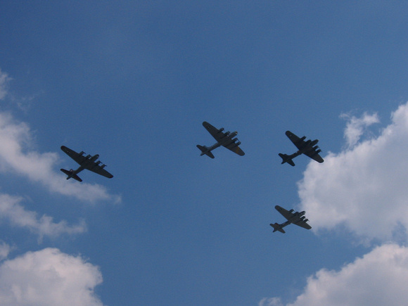 B-17s in Formation