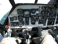 UH-34 cockpit at Thunder over Michigan 07
