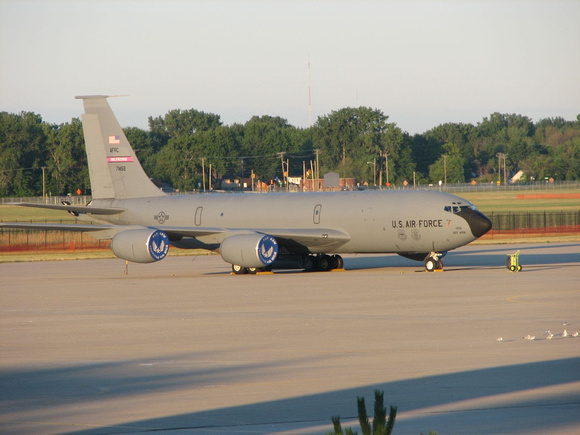 KC-135 on the ramp at MTC