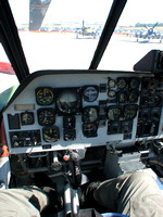 UH-34 cockpit at Thunder over Michigan 07