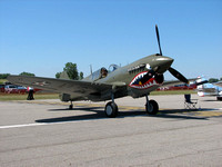 P-40 at Thunder over Michigan 07