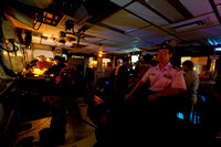 Fireworks aboard the USCGC Bristol Bay 2013