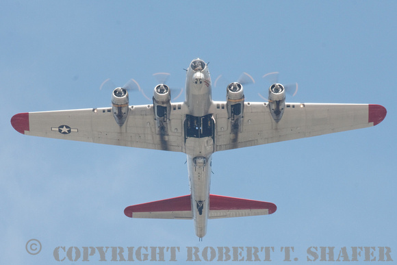 B-17  Bomb Bay Doors Open