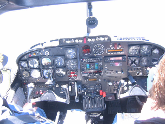 O-2A N802A cockpit